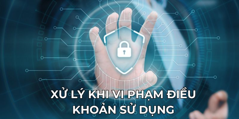 Xử lý khi vi phạm điều khoản sử dụng